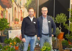 Roy en Gerard Boerlage van handelskwekerij Green Collect Sales.